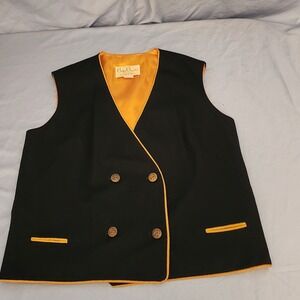 Bobbie Brooks Vintage Wool Vest Women's USA‎ Union Made